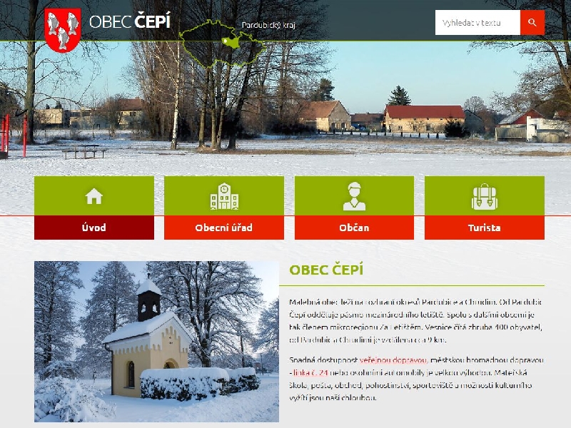 Obec Čepí